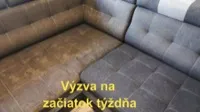 Čistenie rohovej sedačky