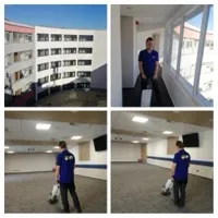 Tepovanie kobercov v budove